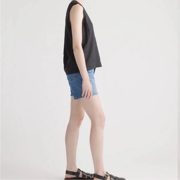 Quince Black European Linen Sleeveless Top size Large - Picture 6 of 15